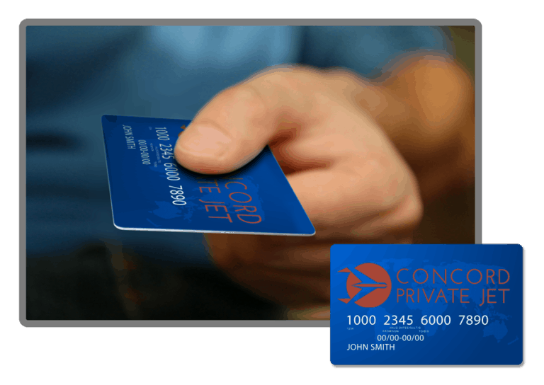 Getting handed a jet card Concord Private Jet